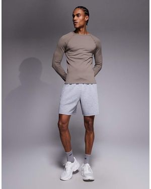 4505 Performance Sweat Shorts With Zip Pockets - Grey