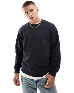 Jack & Jones Oversized Crew Neck Sweatshirt - Blue