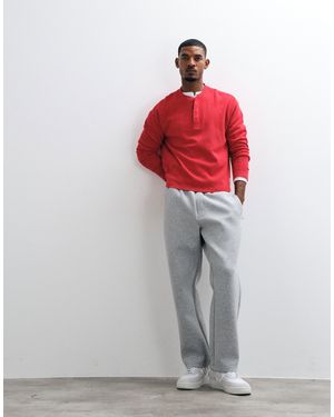 Jack & Jones Scuba-style Straight Trackies - Red