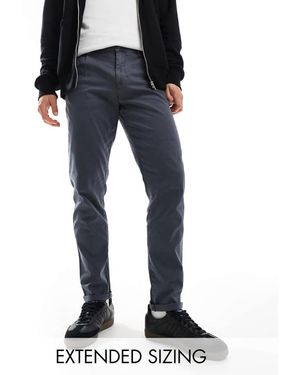 ASOS Chino Affusolati Slavato - Blu