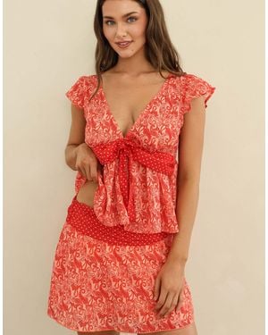 Dippin' Daisy's Brisa Skirt - Red