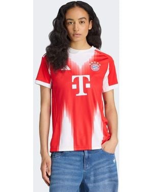 adidas Originals Fc Bayern 25/26 Home Jersey - Red