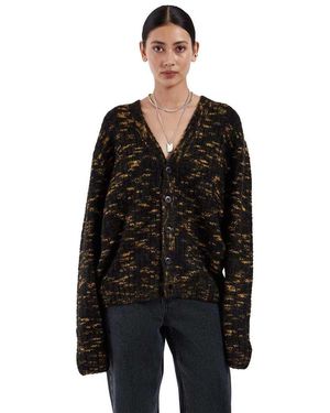 Dr. Denim Tom Cardigan - Black