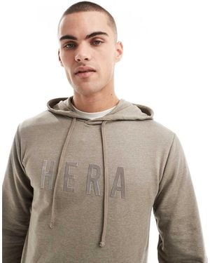 HERA Focus Lightweight Slim Fit Hoodie - Grey