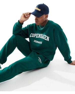 New Look Copenhagen Sweatshirt Co-ord - Green
