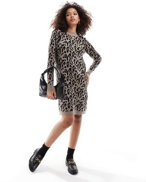 Object Knitted Dress - Black