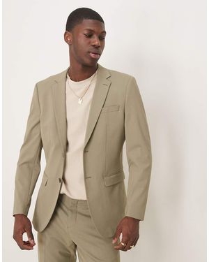 SELECTED Slim Fit Blazer - Natural