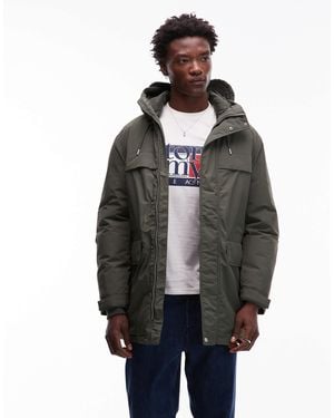 Tommy Hilfiger City Parka Jacket - Gray