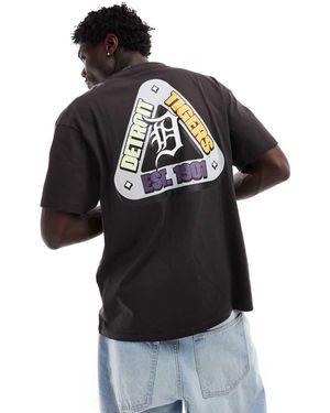'47 T-Shirt Nera Con Stampa Dei Detroit Tigers - Nero