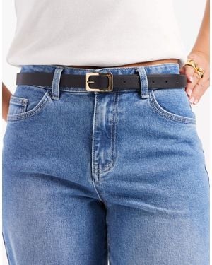 Pieces 2 Pack Buckle Belts - Blue