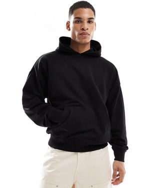New Look – er oversize-kapuzenpullover - Schwarz