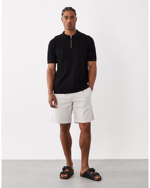 Jack & Jones Textured Drawstring Shorts - Multicolour