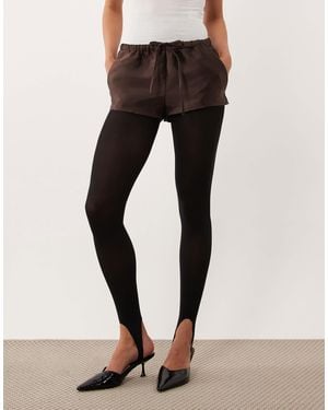 ASOS Stirrup Tights - Black
