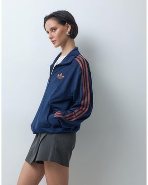 adidas Originals Firebird Loose Track Top - Blue