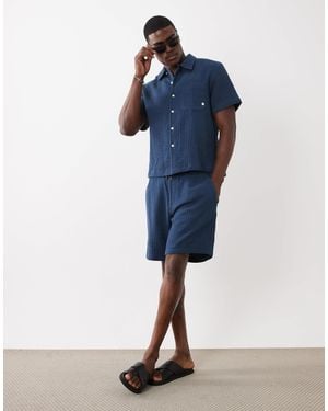 Farah Swinton Drawstring Shorts - Blue