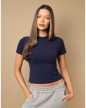 SIMMI Short Sleeve Soft Touch T-Shirt - Blue