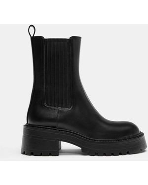 Pull&Bear – chelsea ankle boots - Schwarz