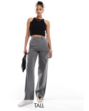Don't Think Twice Dtt tall – nadelstreifenhose - Grau