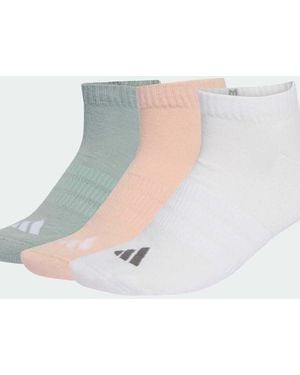 adidas Originals Pack De 3 Pares De Calcetines Bajos Acolchados Essentials En Rosa Empolvado Blanco Wonder