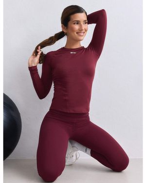 Aim'n Weiches basic-langarmshirt - Rot