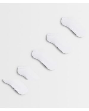 River Island 5 Pack Trainer Liner Socks - White