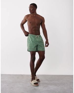 Mango – badeshorts - Grün