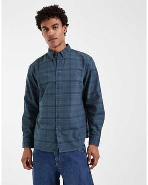 Levi's Authentic Button Down Checked Shirt - Blue