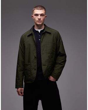 Tommy Hilfiger Packable Padded Chore Jacket - Gray