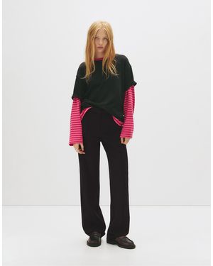 Pull&Bear – elegante hose - Rot