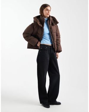 ONLY Hooded Puffer Jacket - Black