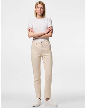 Pieces Vaqueros Mom Color Crema De -Blanco - Neutro