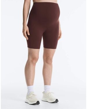 Oysho Maternity Comfortlux 20cm leggings - Red