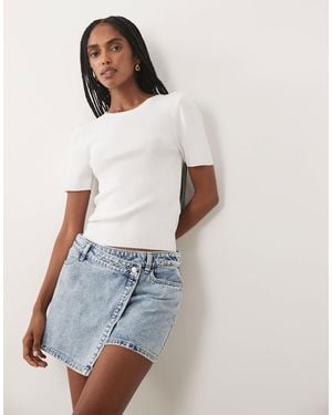 Jdy Denim-skort - Blau