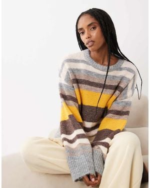 Cotton On Luxe Crew Neck Jumper - Grey