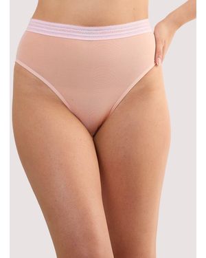 Playful Promises Icon Blush High Waist Brief - Natural
