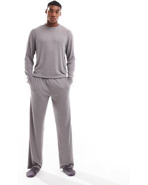 ASOS – loungewear-set - Grau