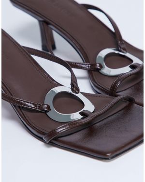 TOPSHOP – alice – absatz-mules - Grau