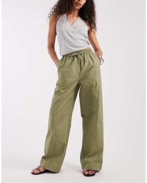 Threadbare Pantaloni A Fondo Ampio - Verde