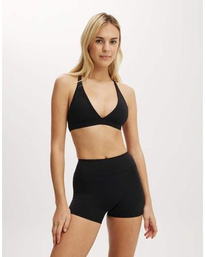 Cotton On Ultra Luxe Invisible Scrunch V Shortie Short - Black