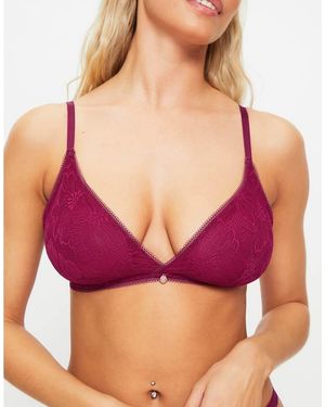 KBX Alice Triangle Bralette - Purple