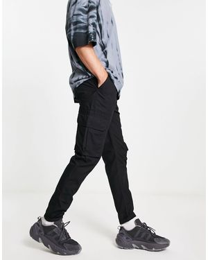 New Look Regular Fit Ripstop Cargos - Blue