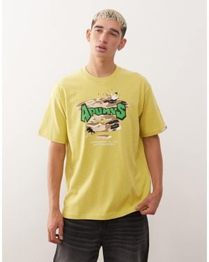 Aape By A Bathing Ape Aape by a bathing ape – boxy-fit-t-shirt - Gelb