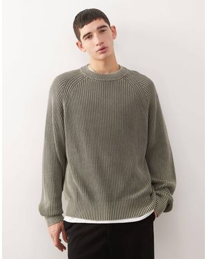 Weekday – relaxed-fit-pullover - Grau