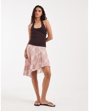 ASOS Gonna Asimmetrica - Rosa