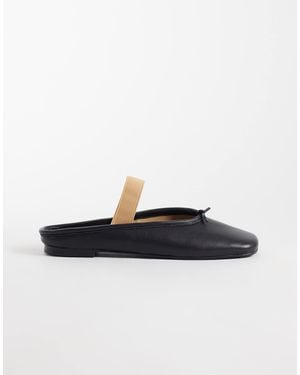 Tony Bianco City Flat Mules - White