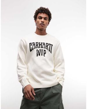 Carhartt Deck Knit Jumper - White