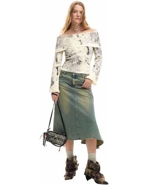 Desigual Fine oslo - pull - Blanc