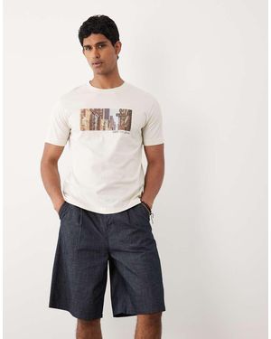 GANT Image Graphic Short Sleeve T-Shirt - Blue
