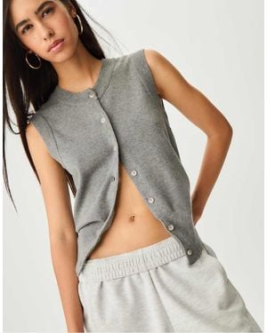 Stradivarius Canotta - Grigio