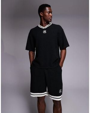 Good For Nothing Knitted Shorts - Black
